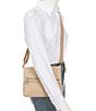 Hammitt Foldover VIP Medium Limestone/Silver Crossbody Bag, Color:Limestone/Silver - Image 4