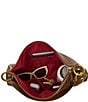 Hammitt Kyle Cinnamon Suede Large Studded Shoulder Bag - Image 2