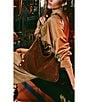 Hammitt Kyle Cinnamon Suede Large Studded Shoulder Bag - Image 4
