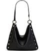 Hammitt Kyle Large Gunmetal Shoulder Bag, Color:Black/Gunmetal - Image 1