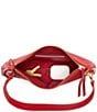 Hammitt Kyle Small Leather Gold Hardware Convertible Wristlet Shoulder Bag, Color:Chili Red/Gold - Image 3