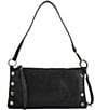 Hammitt Kyle Leather Shoulder Bag, Color:Black/Gunmetal - Image 1