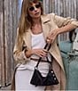 Hammitt Kyle Leather Shoulder Bag, Color:Black/Gunmetal - Image 6