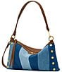 Hammitt Kyle Medium Denim Studded Shoulder Bag - Image 2