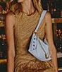 Hammitt Kyle Medium Gold Stud Slouch Shoulder Bag - Image 6
