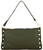 Hammitt Kyle Medium Twin Crest Pebble Brushed Gold Shoulder Bag - Image 1