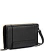 Color:Chaparral Raffia/Gunmetal - Image 2 - Levy Convertible Raffia Wallet Crossbody Bag