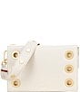 Hammitt Montana Small Crossbody Clutch, Color:Calla Lily White/Brushed Gold - Image 1