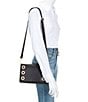 Hammitt Montana Small Gold Riveted Convertible Crossbody Bag, Color:Black/Brushed Gold - Image 4