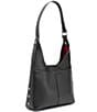 Hammitt Tim Medium Hobo Shoulder Bag, Color:Black/Gunmetal - Image 2