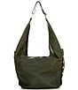 Hammitt Tom Gold Stud Slouchy Zip Hobo Bag - Image 1