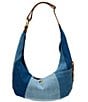 Hammitt Tom Medium Silverlake Denim Hobo Bag - Image 3