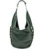 Hammitt Tom Zip Brushed Gold Shoulder Hobo Bag, Color:Greenroom Pebble/Brushed Gold - Image 1