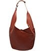 Hammitt Tom Zip Shoulder Hobo Bag, Color:Baroque Brown/Gunmetal - Image 1