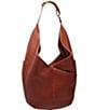 Hammitt Tom Zip Shoulder Hobo Bag, Color:Baroque Brown/Gunmetal - Image 2