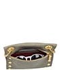 Hammitt Tony Grommet Pewter Studded Leather Crossbody Bag, Color:Pewter/Brushed Gold - Image 3