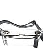 Hammitt Tony Small Clear Grommet Black Studded Crossbody Bag, Color:Clear/Gunmetal/Black - Image 4