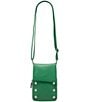 Hammitt VIP Lime Zest/Brushed Silver Mobile Crossbody Bag, Color:Lime Zest/Brushed Silver - Image 4