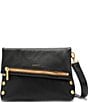 Hammitt VIP Medium Leather North End/Brushed Gold Crossbody Bag, Color:North End/Brushed Gold - Image 1