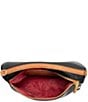 Hammitt VIP Medium Leather North End/Brushed Gold Crossbody Bag, Color:North End/Brushed Gold - Image 3