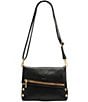 Hammitt VIP Medium Leather North End/Brushed Gold Crossbody Bag, Color:North End/Brushed Gold - Image 4