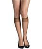 Color:Barely There - Image 1 - Silk Reflections Reinforced-Toe Knee Highs 2-Pack