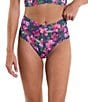 Hanky Panky Bring Me Flowers Retro Lace Thong Panty, Color:Tis the Season - Image 1