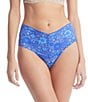 Color:Bring Blueberries/Butterfly Blue - Image 2 - Daily Cross-Dye Retro Thong