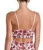 Hanky Panky Printed V-Neck Retro Lace Bralette, Color:Je Taime - Image 2