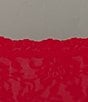 Hanky Panky Signature Lace Key Hole Cheeky Bikini Panty, Color:Red - Image 6