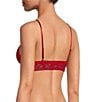 Hanky Panky Signature Lace Lined Bralette, Color:Red - Image 2