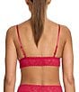 Hanky Panky Signature Lace Lined Bralette, Color:Beet Juice - Image 2