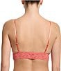 Hanky Panky Signature Lace Lined Bralette, Color:Courageous Coral - Image 2