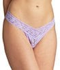 Color:Wisteria - Image 1 - Signature Stretch Lace Low Rise Thong