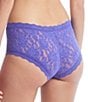 Color:Wild Violet Purple - Image 2 - Stretch Lace Hipster Panty
