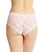 Color:Bliss Pink - Image 2 - Stretch Lace Hipster Panty