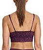 Hanky Panky V-Neck Retro Lace Unlined Bralette, Color:Stone Fruit - Image 2