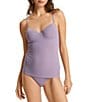 Hanro Allure Bra Sweetheart Neck Camisole, Color:Dried Hortensia - Image 1