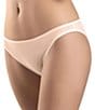 Hanro Cotton Seamless Hi-Cut Panty, Color:Skin - Image 1