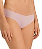 Color:Pale Pink - Image 1 - Invisible Cotton High-Cut Brief