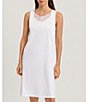 Color:White - Image 1 - Naila Tank Nightgown