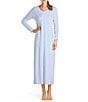 Color:Blue Glow - Image 1 - Pure Essence Cotton Nightgown