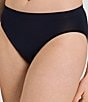 Color:Deep Navy - Image 1 - Touch Feeling Hi-Cut Brief Panty