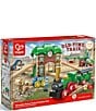 Hape Wooden Retro Train Station Set - Image 2