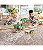 Hape Wooden Retro Train Station Set - Image 3