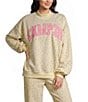 Happy Camp3r Coordinating Floral Print Mock Neck Long Sleeve Pullover - Image 1