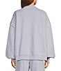 Happy Camp3r Mock Neck Pullover Coordinating Sweatshirt - Image 2
