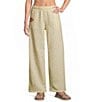Happy Camp3r Floral Print Scuba Wide Leg Pull-On Coordinating Sweatpants - Image 1