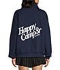Happy Camp3r Swt Varsity Quarter Zip Pullover - Image 2