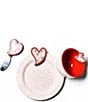 Happy Everything! Heart Embellishment Plate, Bowl & Spreader Set - Image 1